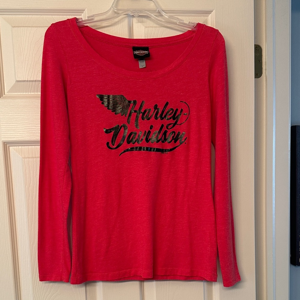 Harley-Davidson Vibrant Red Graphic Tee